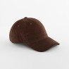 Corduroy Dad Cap - B692:Brown, 100% cotton, One Size